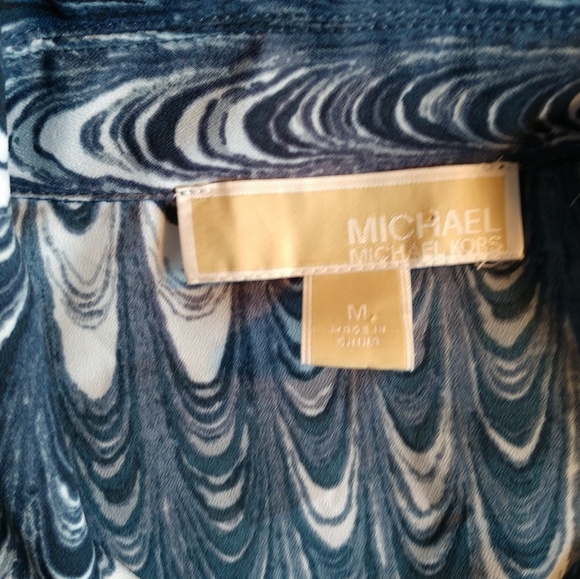 MICHAEL KORS TIE FRONT SHIRT - Picture 4 of 5